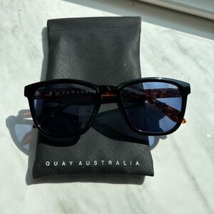 Quay Sunglasses Black Tortoise Polarized
